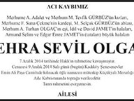 Gazete Vefat İlanı servisi 444 33 13