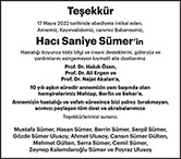 Gazetede teşekkür ilanı örneği