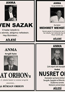 sözcü gazetesi anma ilanı