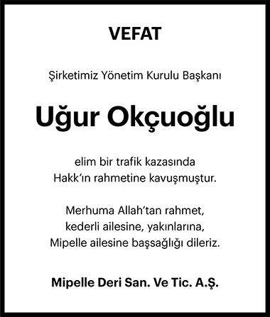 vefat ilanı örnek tasarımı